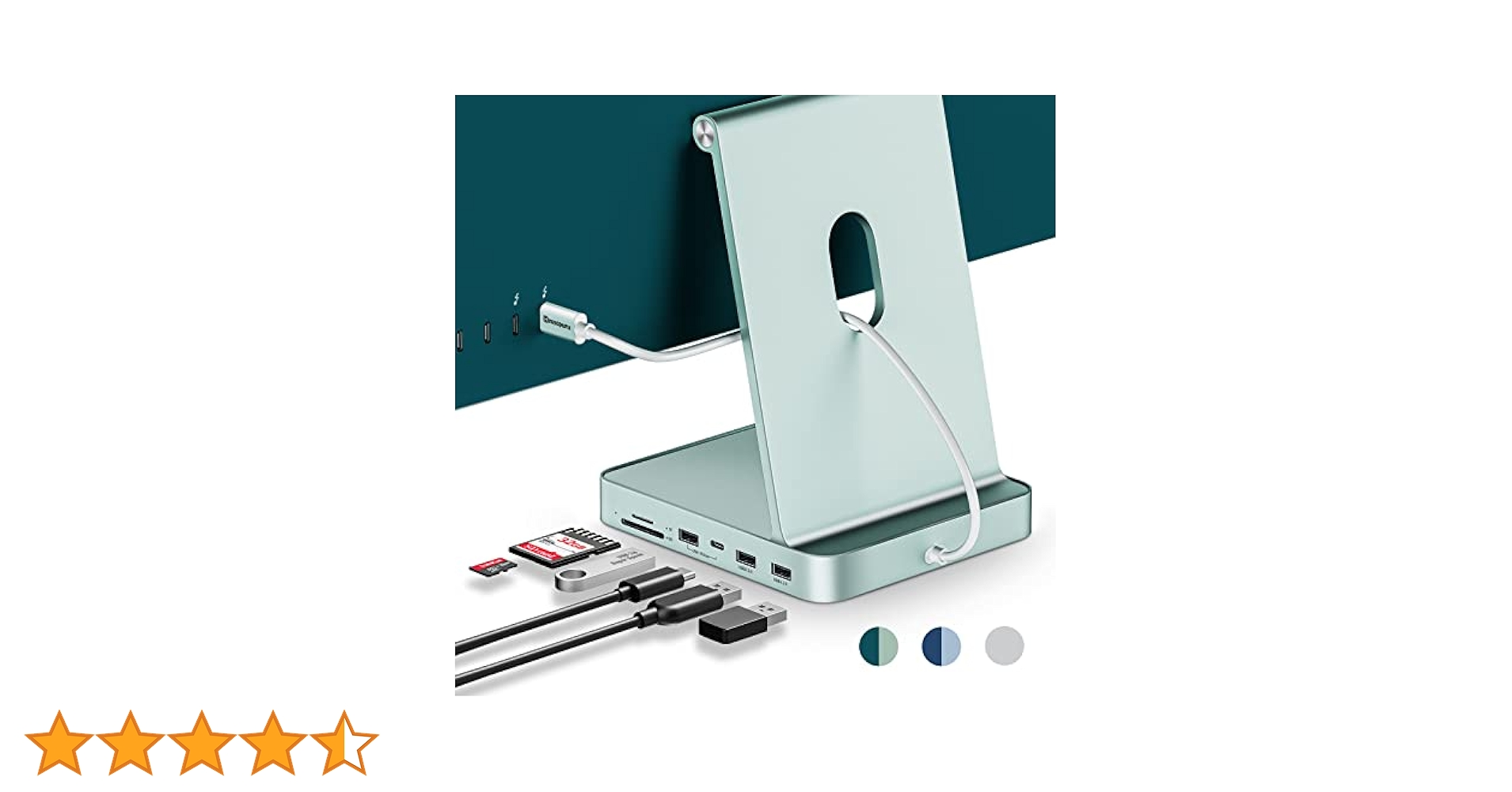 iMac アクセサリキット Amazon.co.jp: USB C ハブ for iMac 24インチ 2021/2023
